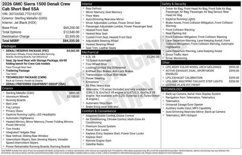 2026 GMC Sierra 1500