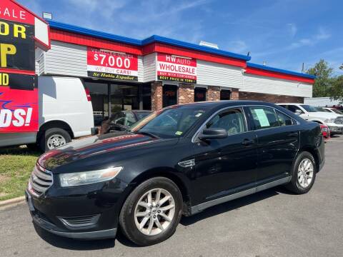2013 Ford Taurus for sale at HW Auto Wholesale in Norfolk VA