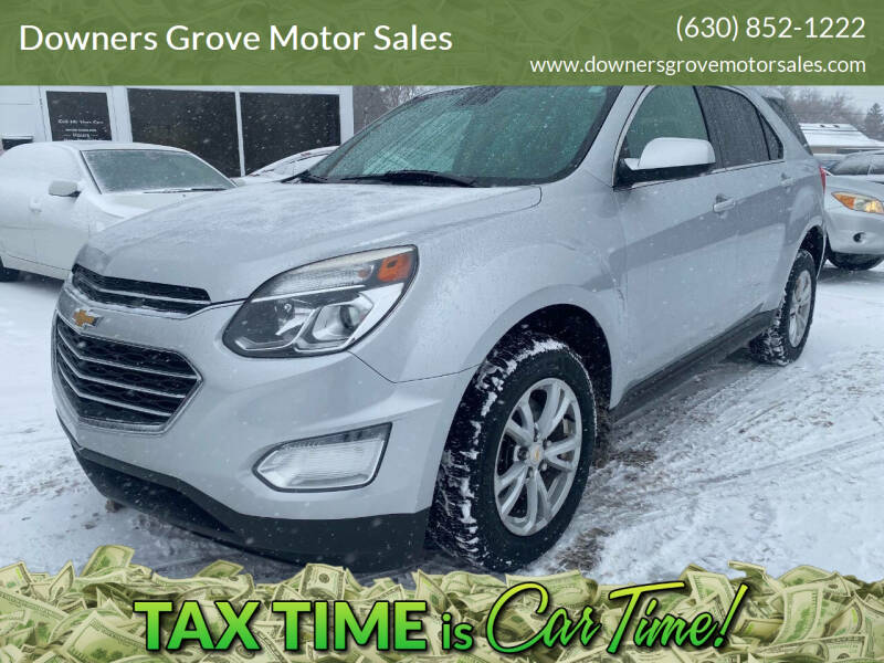 2017 Chevrolet Equinox for sale at Downers Grove Motor Sales in Downers Grove IL