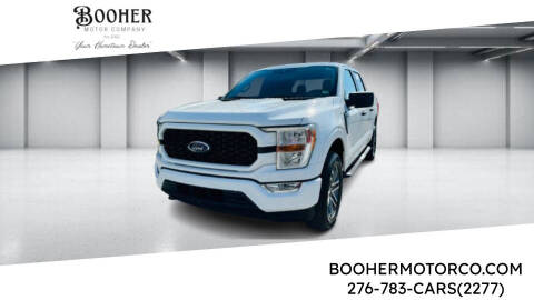 2022 Ford F-150 for sale at Booher Motor Company in Marion VA