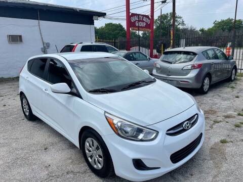 2016 Hyundai Accent for sale at Quality Auto Group in San Antonio TX