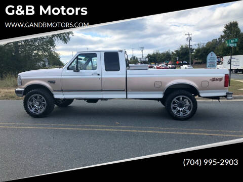 1996 Ford F-250 for sale at G&B Motors in Locust NC