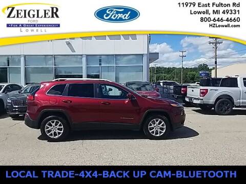2018 Jeep Cherokee for sale at Zeigler Ford of Plainwell - Jeff Bishop in Plainwell MI