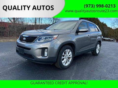 2014 Kia Sorento for sale at QUALITY AUTOS in Hamburg NJ