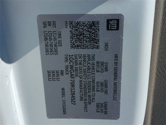 2024 Chevrolet Express 2500