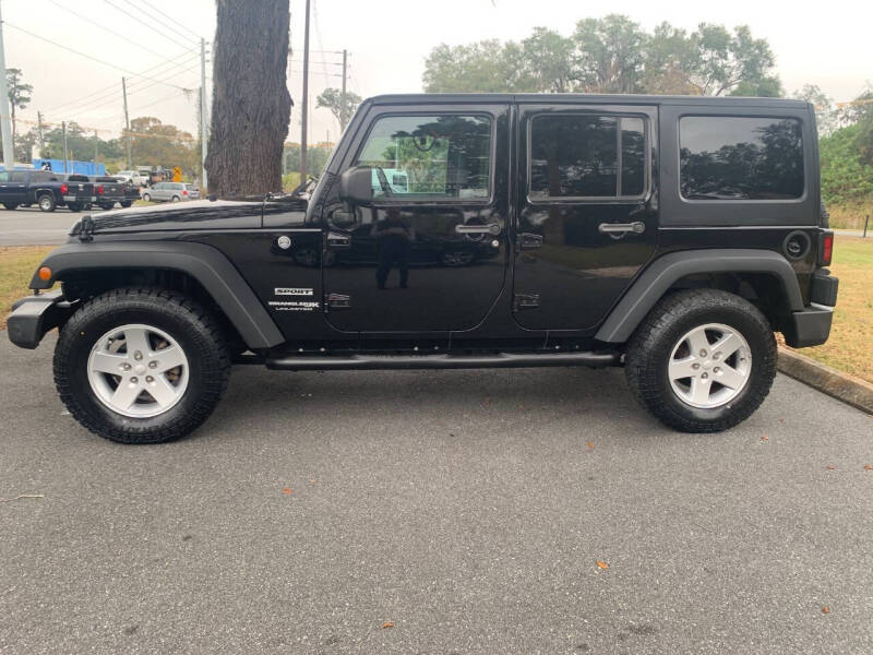 2018 Jeep Wrangler JK Unlimited Sport