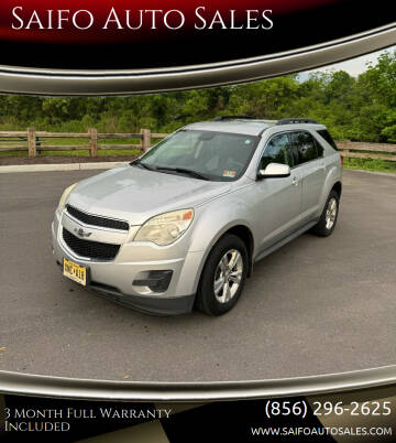 2014 Chevrolet Equinox for sale at Saifo Auto Sales in Delran NJ