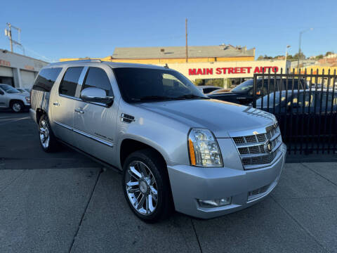 2011 Cadillac Escalade ESV for sale at Main Street Auto in Vallejo CA