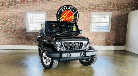 2014 Jeep Wrangler Unlimited for sale at Atlanta Auto Brokers in Marietta GA