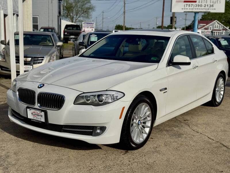 Used 2011 BMW 5 Series 535i with VIN WBAFU7C5XBC781767 for sale in Chesapeake, VA