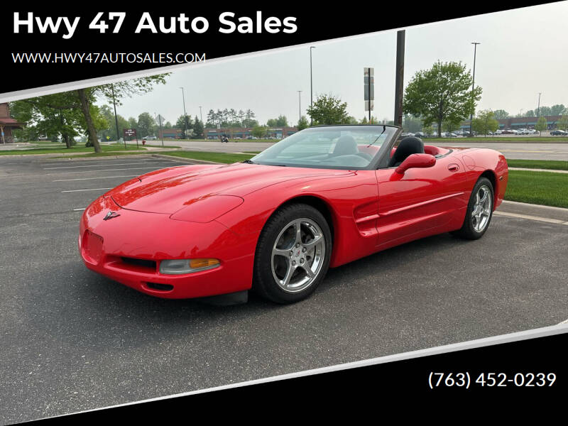 2002 Chevrolet Corvette for sale at Hwy 47 Auto Sales in Saint Francis MN