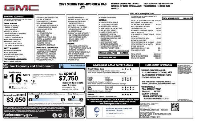 2021 GMC Sierra 1500