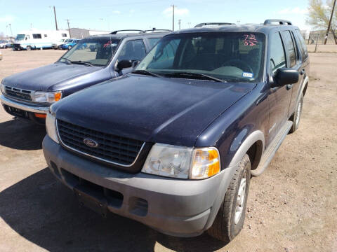 2002 Ford Explorer for sale at PYRAMID MOTORS - Fountain Lot in Fountain CO