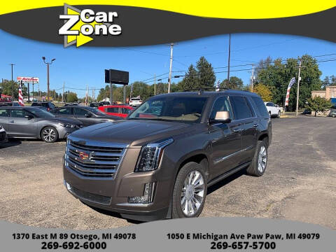 2015 Cadillac Escalade for sale at Car Zone in Otsego MI