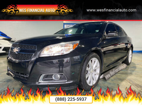 2013 Chevrolet Malibu for sale at Wes Financial Auto in Dearborn Heights MI