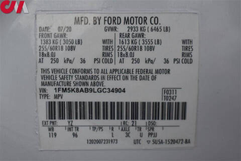 2020 Ford Explorer Police Interceptor Utility