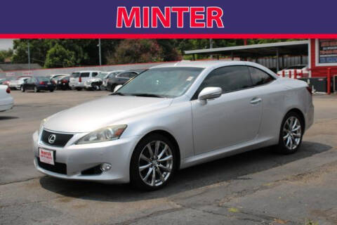 2013 Lexus IS 250C for sale at Minter Auto Sales in South Houston TX