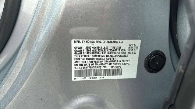 2018 Honda Pilot EX-L