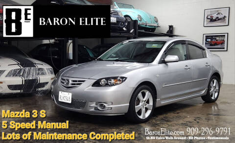 2006 Mazda MAZDA3 for sale at Baron Elite in Upland CA