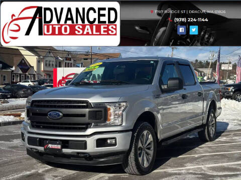 2018 Ford F-150 for sale at Advanced Auto Sales in Dracut MA