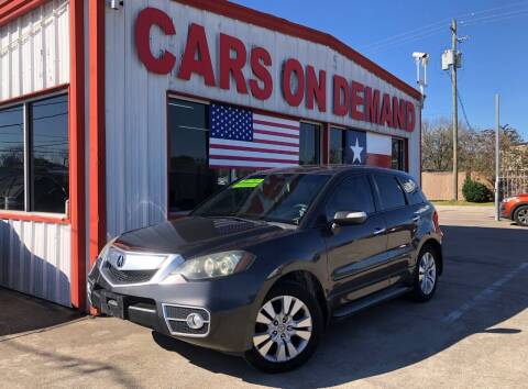2010 Acura RDX for sale at Cars On Demand 3 in Pasadena TX