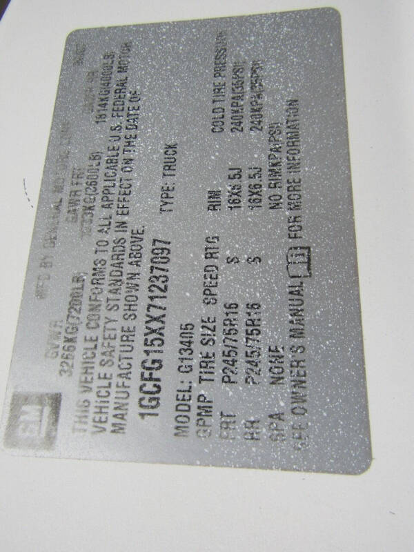 2007 Chevrolet Express