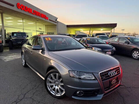 2012 Audi A4 for sale at Golden State Auto Inc. in Rancho Cordova CA