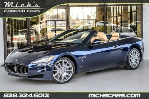 2011 Maserati GranTurismo for sale at Mich's Foreign Cars in Hickory NC