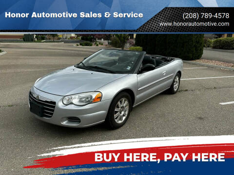 2005 Chrysler Sebring for sale at Honor Automotive Sales & Service in Nampa ID
