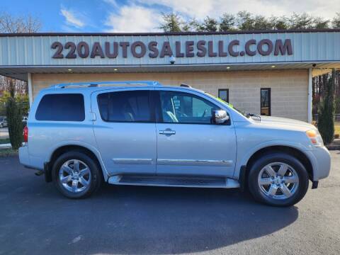 2011 Nissan Armada for sale at 220 Auto Sales LLC in Madison NC