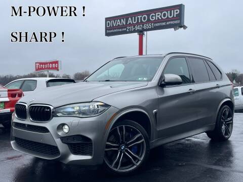 2016 BMW X5 M for sale at Divan Auto Group in Feasterville Trevose PA