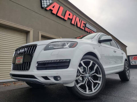 2010 Audi Q7 for sale at Alpine Motors Certified Pre-Owned in Wantagh NY