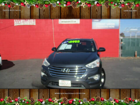 2014 Hyundai Santa Fe for sale at Quick Auto Sales in Ceres CA