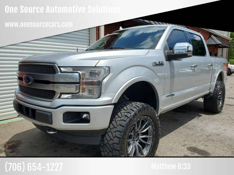 2018 Ford F-150 for sale at One Source Automotive Solutions in Braselton GA