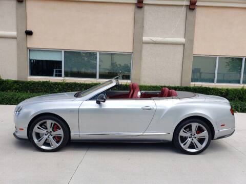2015 Bentley Continental for sale at Auto Sport Group in Boca Raton FL