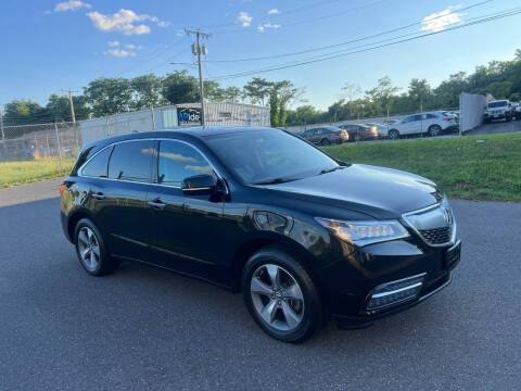 2016 Acura MDX for sale at ARide Auto Sales LLC in New Britain CT