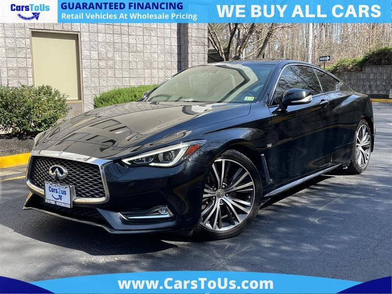 2018 infiniti q60 black store s for sale