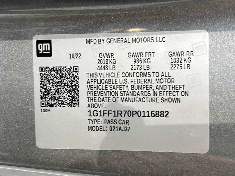 2023 Chevrolet Camaro LT1