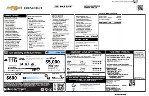 2023 Chevrolet Bolt EUV LT