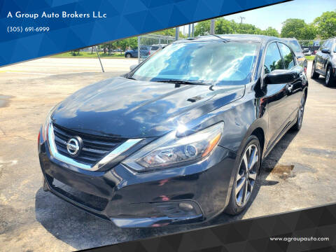 2016 Nissan Altima for sale at A Group Auto Brokers LLc in Opa-Locka FL
