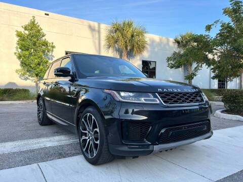 2021 Land Rover Range Rover Sport for sale at HIGH PERFORMANCE MOTORS in Hollywood FL
