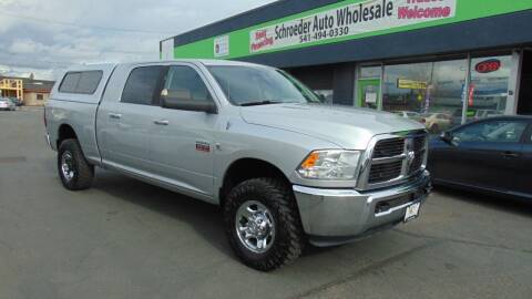 2012 RAM 2500 for sale at Schroeder Auto Wholesale in Medford OR