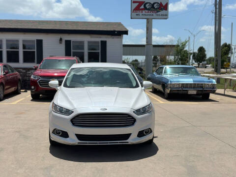 2016 Ford Fusion for sale at Zoom Auto Sales in Oklahoma City OK