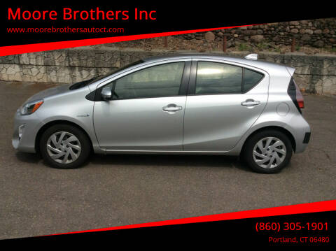 2015 Toyota Prius c for sale at Moore Brothers Inc in Portland CT