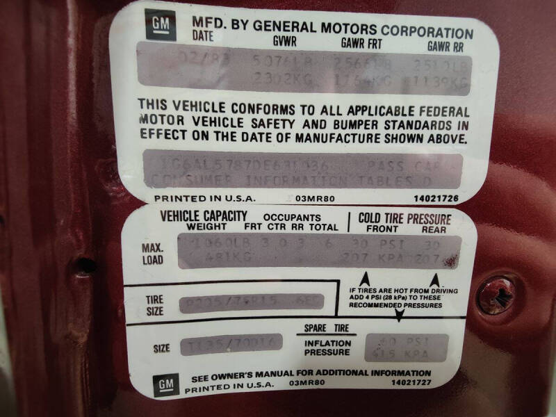 1983 Cadillac Eldorado