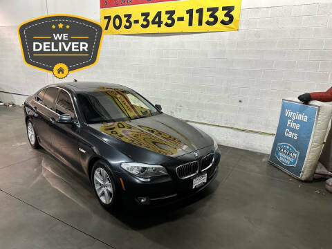 2013 BMW 5 Series for sale at Virginia Fine Cars in Chantilly VA