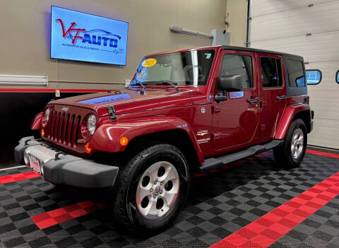 2013 Jeep Wrangler Unlimited for sale at V & F Auto Sales in Agawam MA