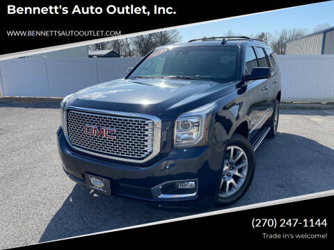 2017 GMC Yukon for sale at Bennett's Auto Outlet, Inc. in Mayfield KY