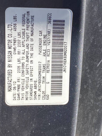 2013 Infiniti G37 Coupe Journey