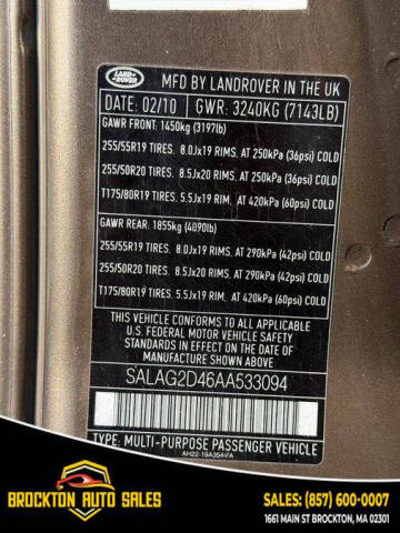 2010 Land Rover LR4